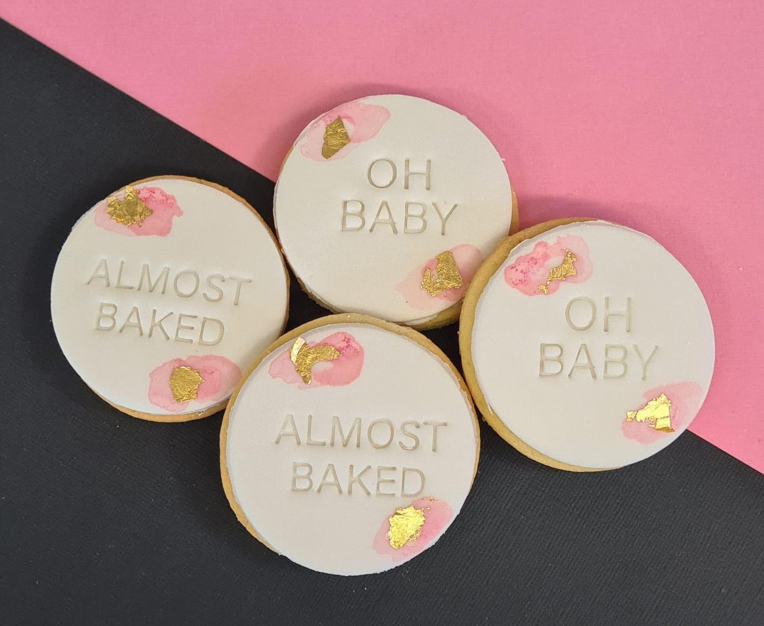 Oh Baby & Almost Baked - Baby Shower Cookies.