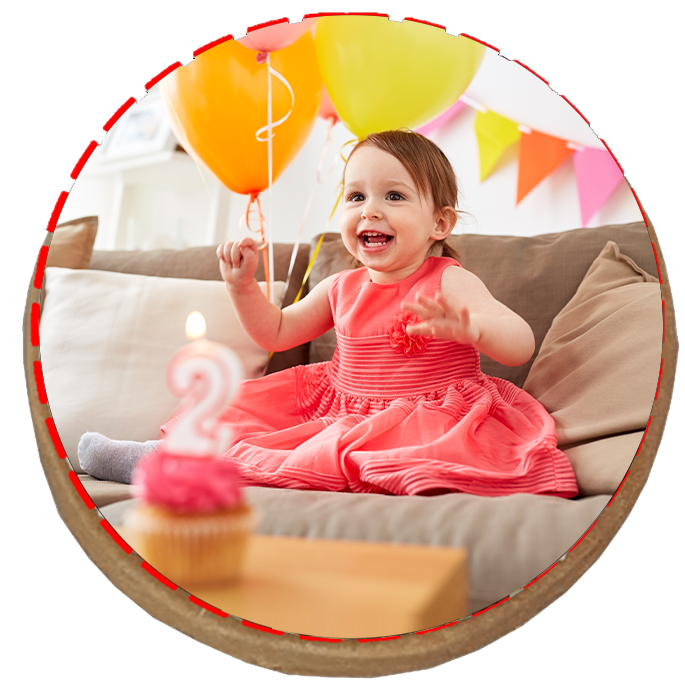 Personalised Photo Birthday Cookies