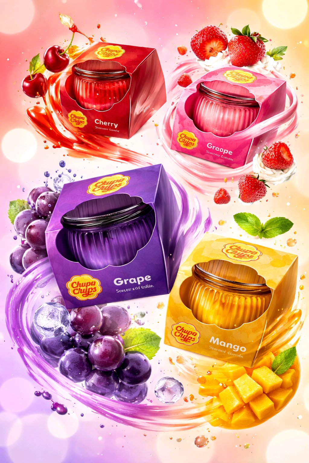 Chupa Chups Candle Range - Scented Candles