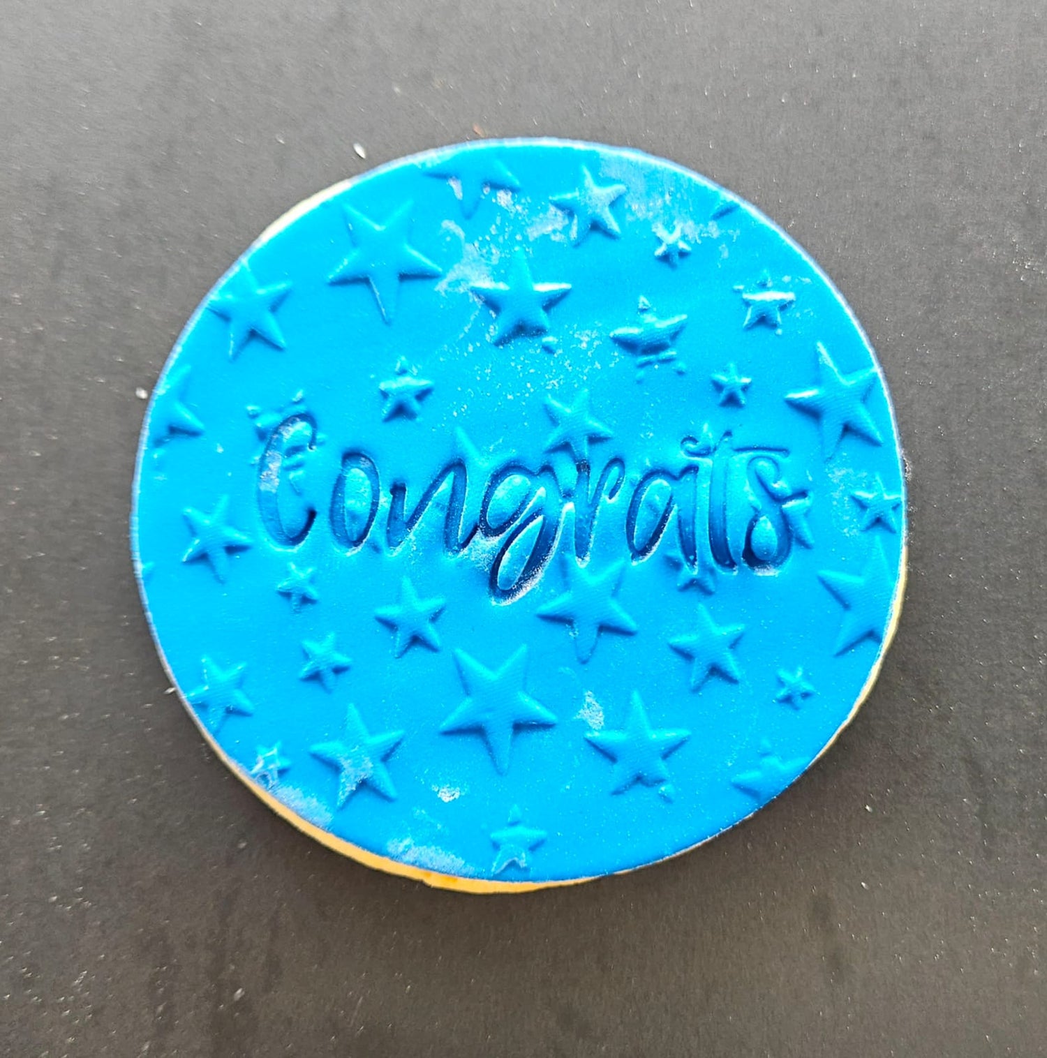 Congratulations Cookies with Stars, Congrats Cookies, Congrats Cookie