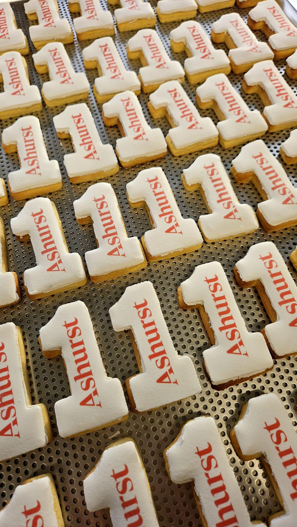 6cm Personalised Custom Shape Cookies.