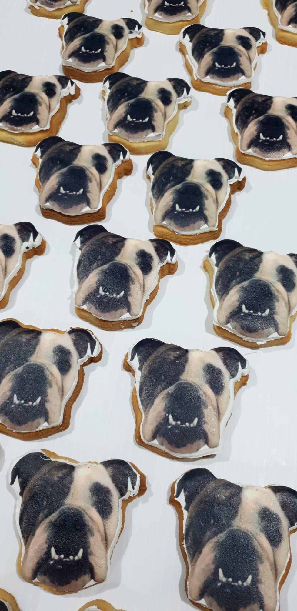 6cm Personalised Custom Shape Cookies.