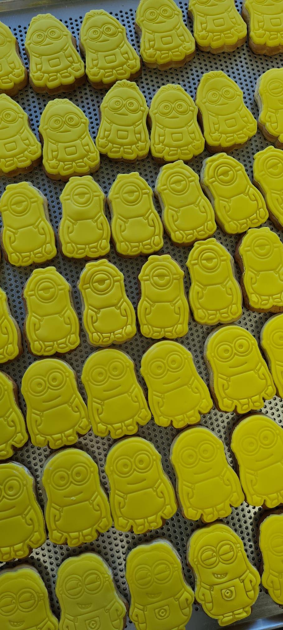 6cm Personalised Custom Shape Cookies.