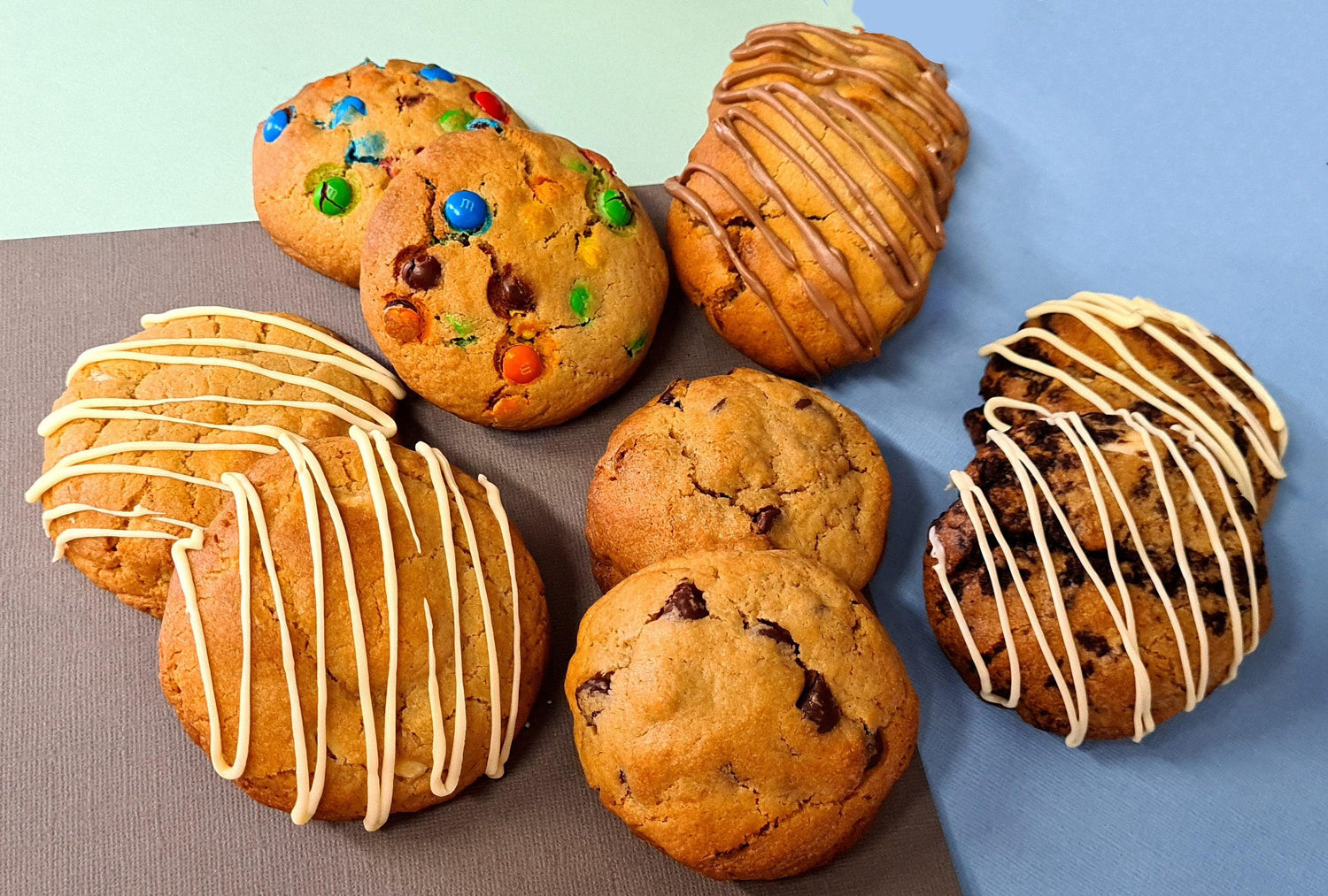 Mini Chunky Cookies.