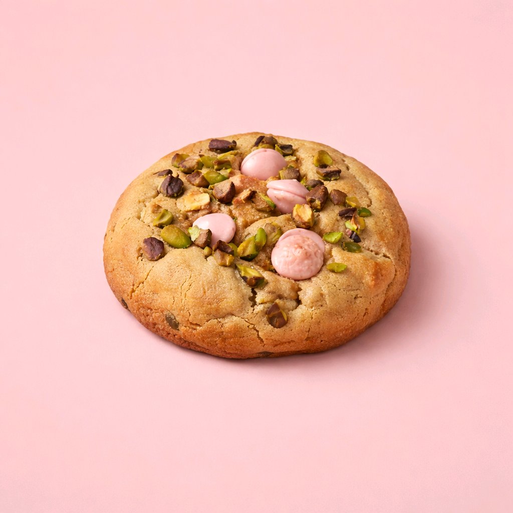 Mr Berrystachio Loaded Cookie By Mr Cookies - Strawberry and Pistachio Cookie