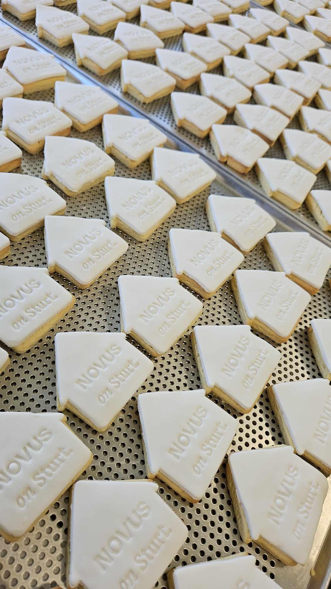 6cm Personalised Custom Shape Cookies.