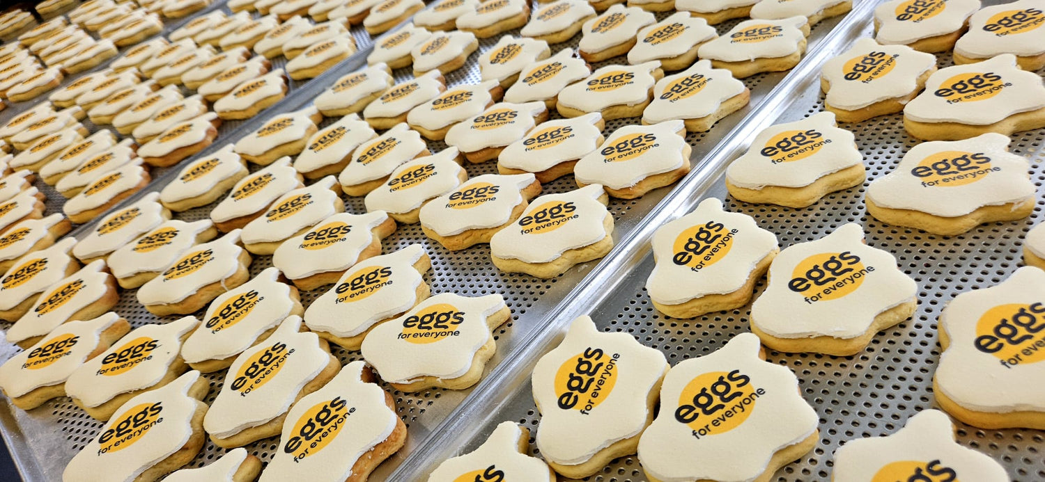 6cm Personalised Custom Shape Cookies