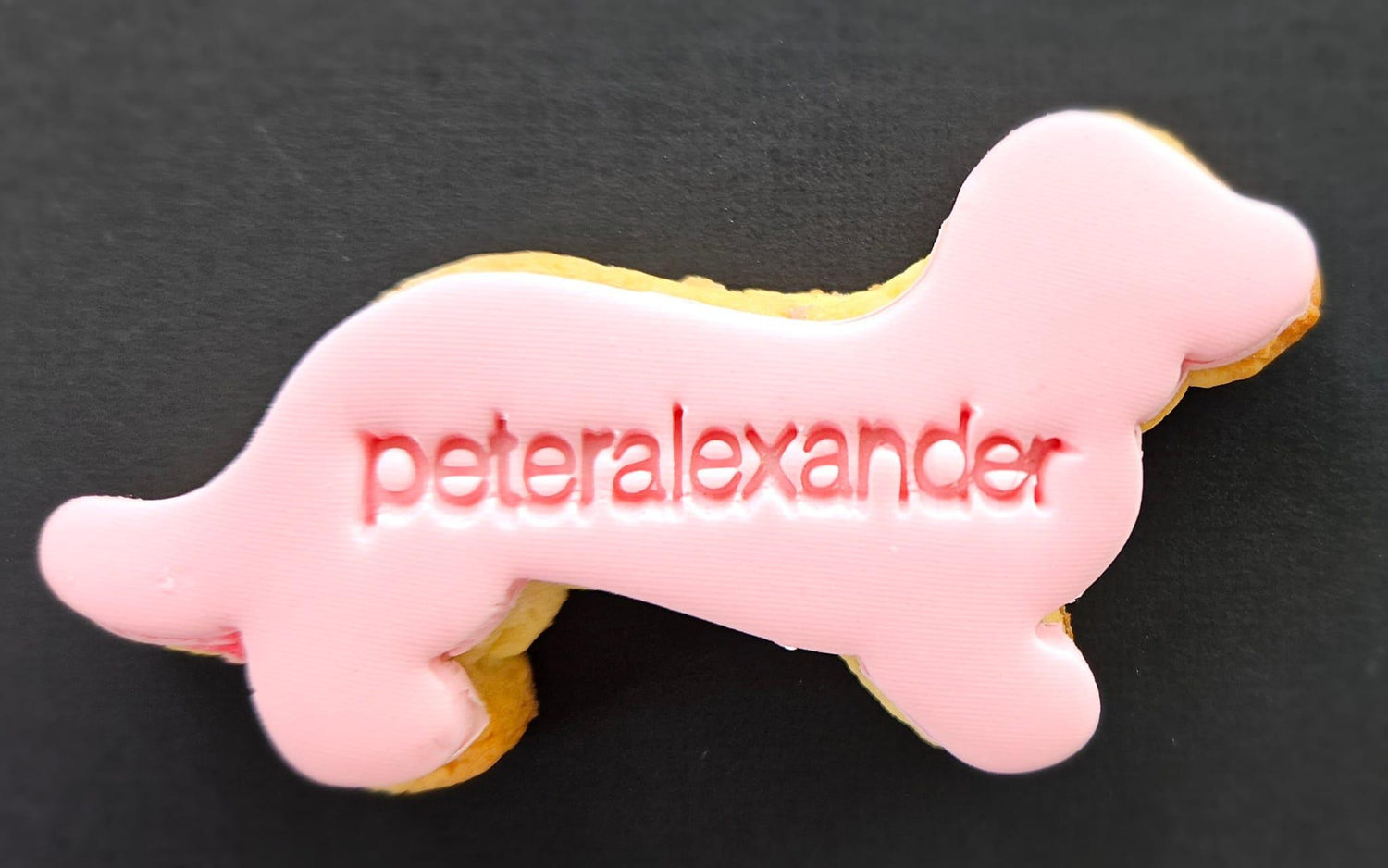 6cm Personalised Custom Shape Cookies.