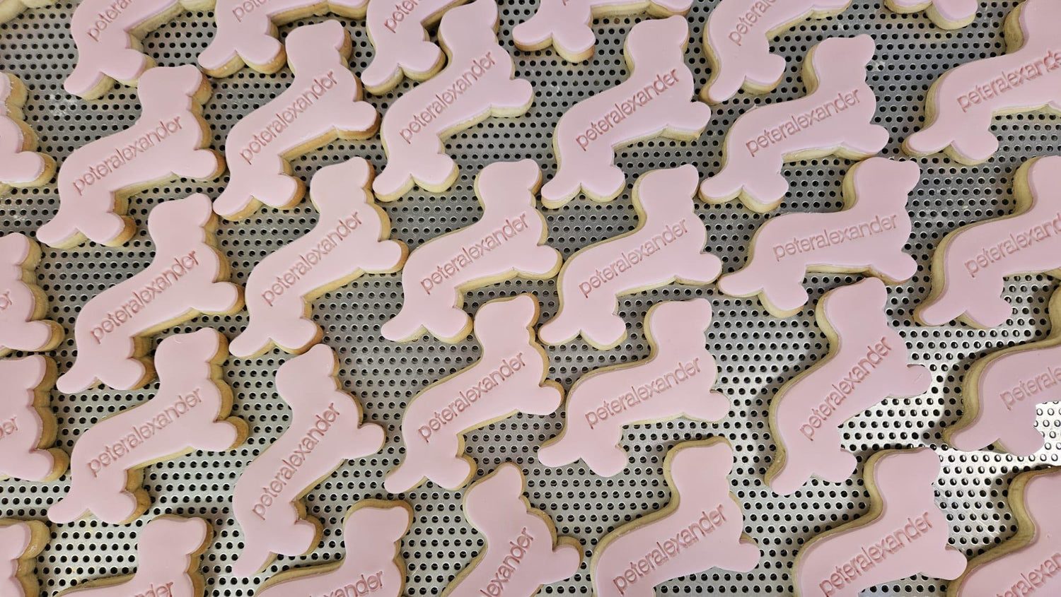 6cm Personalised Custom Shape Cookies.