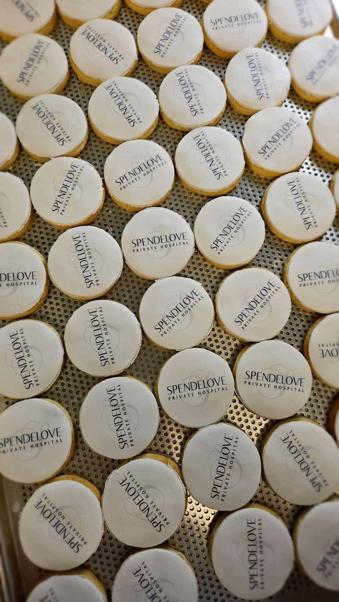 4cm Logo Cookies.