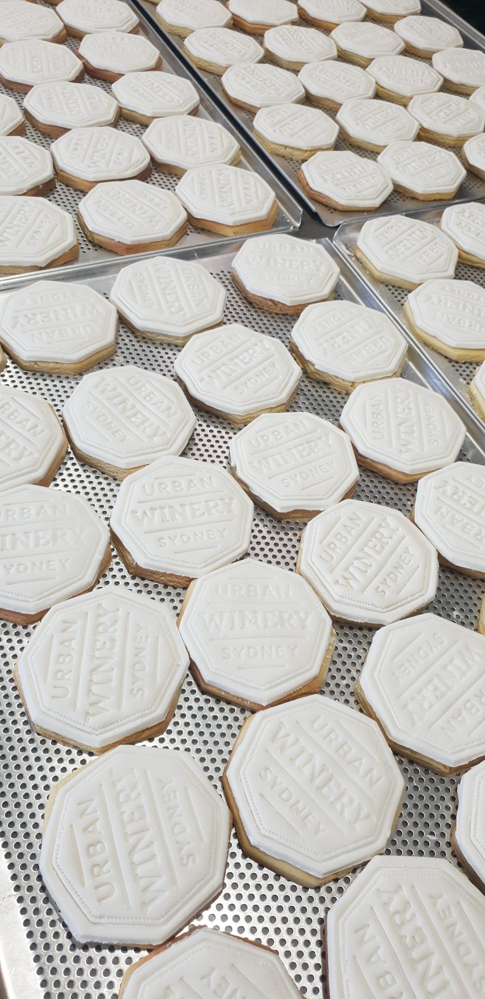 6cm Personalised Custom Shape Cookies.