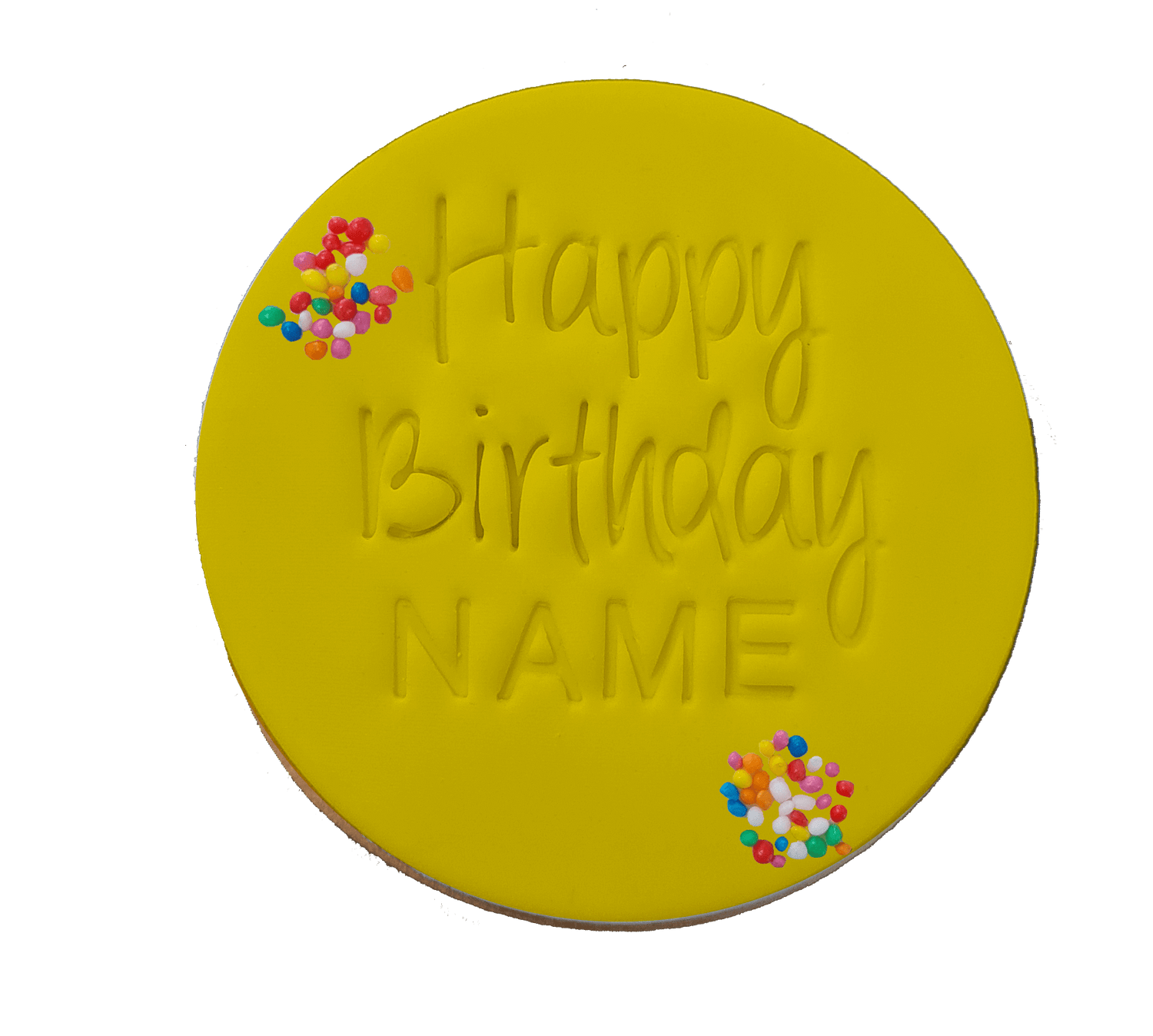 Personalised Cookies – Happy Birthday Cookies – Option 2