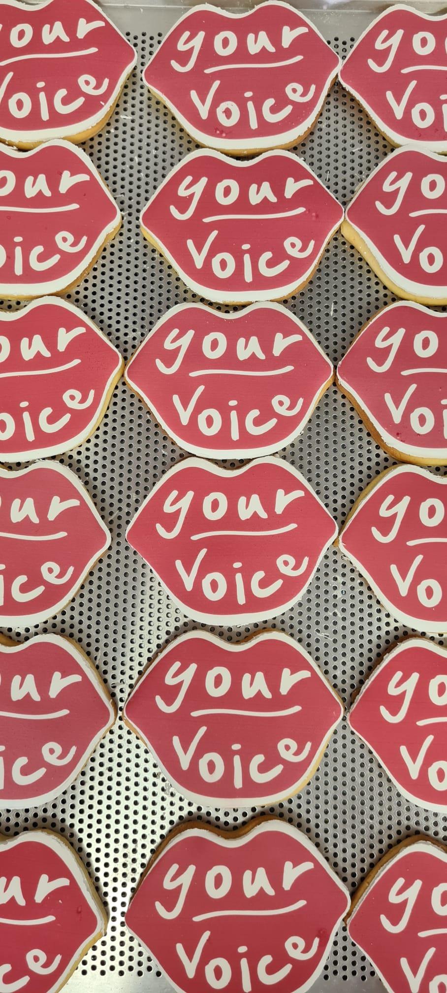 6cm Personalised Custom Shape Cookies.