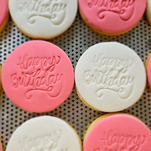 Individual Happy Birthday Cookies