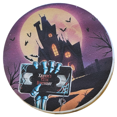 Halloween Birthday Cookie