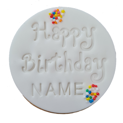 Personalised Happy Birthday Cookies