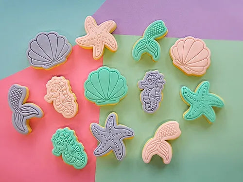 Under The Sea Pastel Cookies