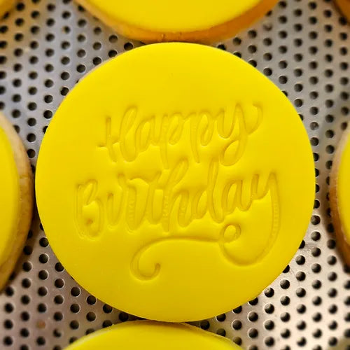 Individual Happy Birthday Cookies