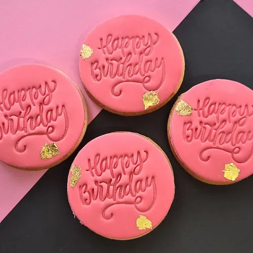 Individual Happy Birthday Cookies