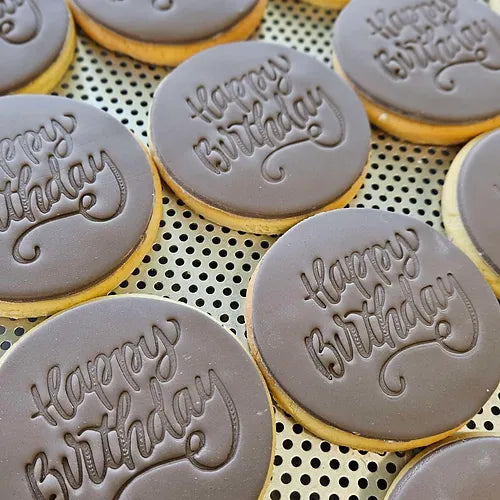 Individual Happy Birthday Cookies