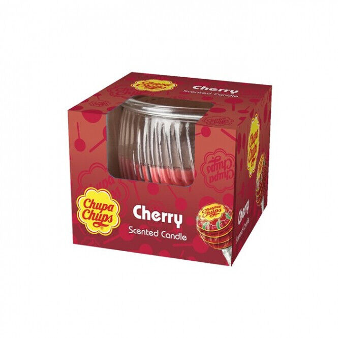 Cherry Chupa Chups Candle