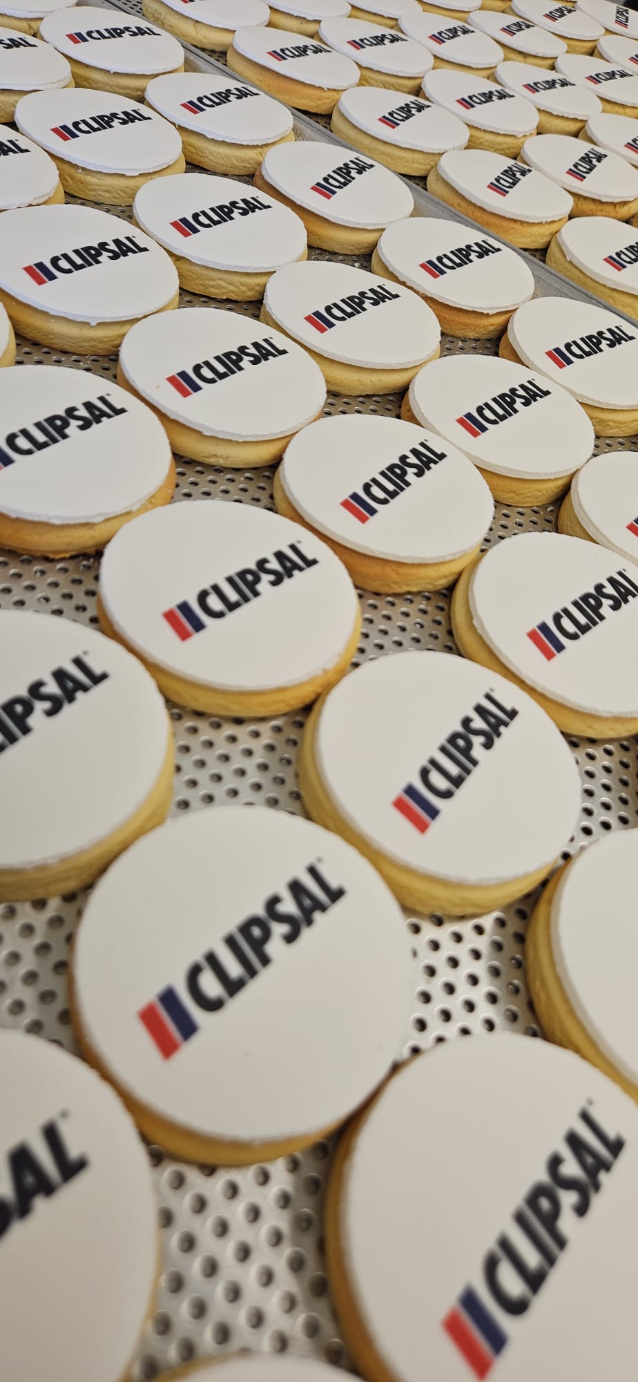 4cm Logo Cookies