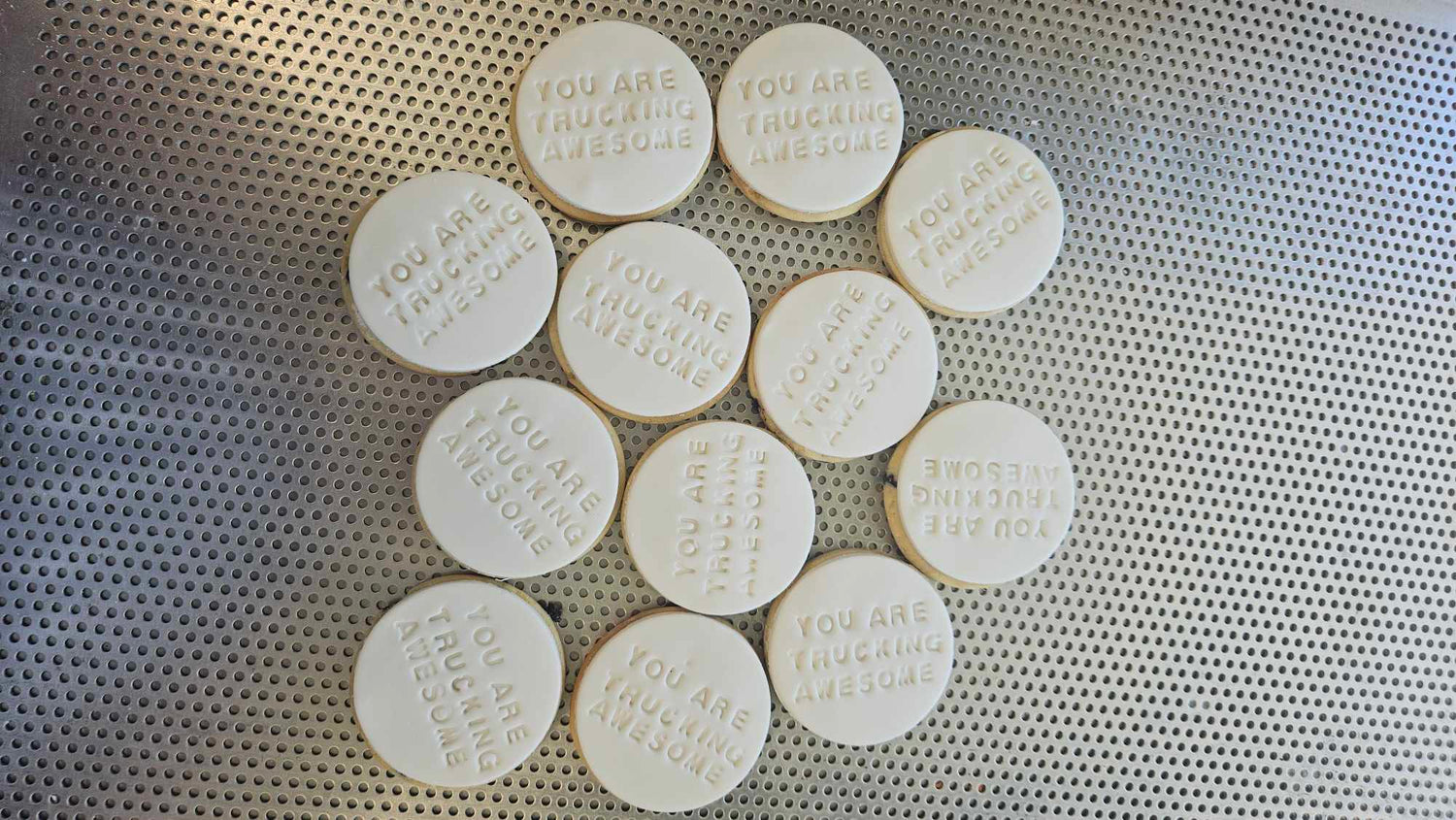 6cm Personalised Cookies