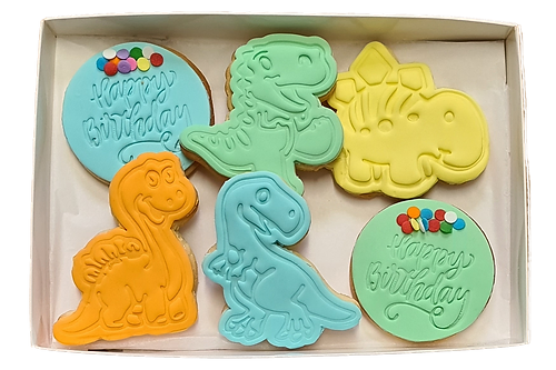 Dinosaur Party Cookies