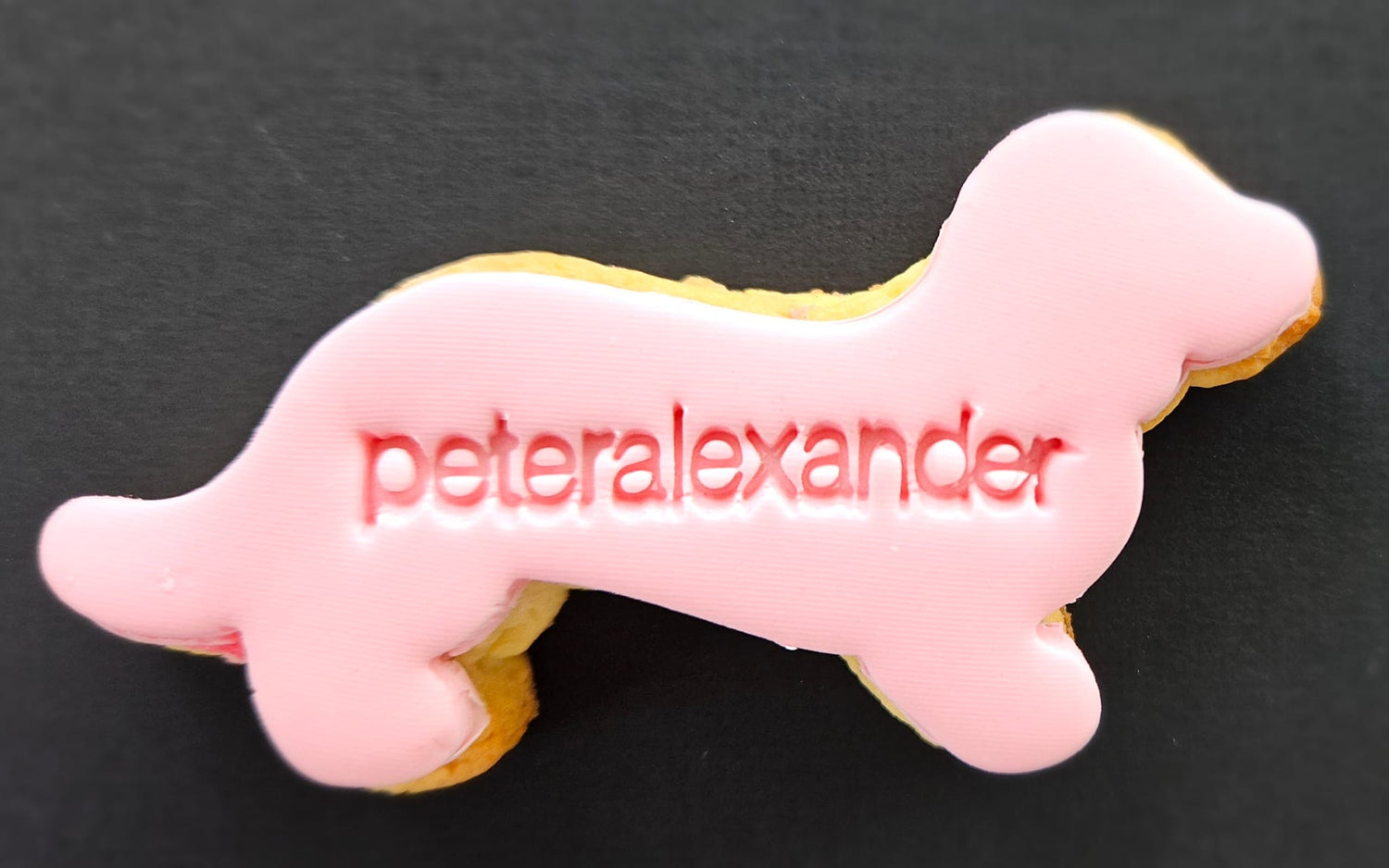 6cm Personalised Custom Shape Cookies