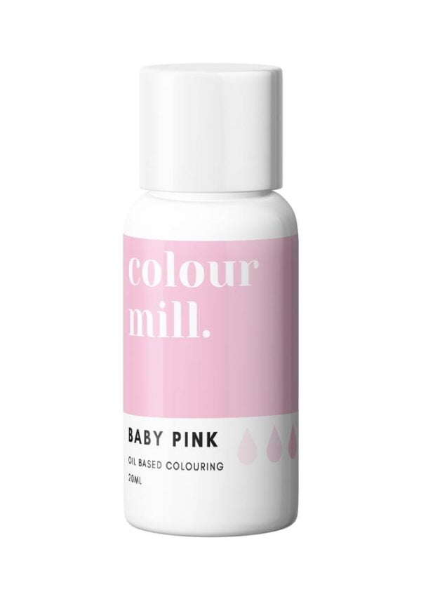 Baby Pink Oil Based Colouring 20ml Colour Mill