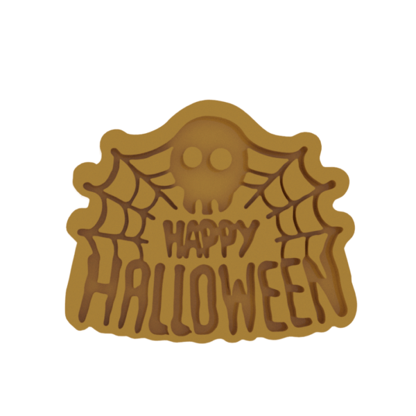 Halloween Cookie Cutters - Skull and Web