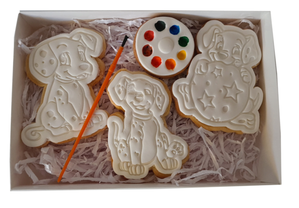 Paint Your Own Cookie - Dalmatian Dogs