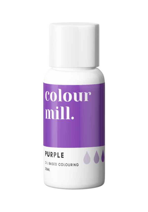 Purple Oil Based Colouring 20ml Colour Mill