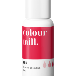 Red Oil Based Colouring 20ml Colour Mill