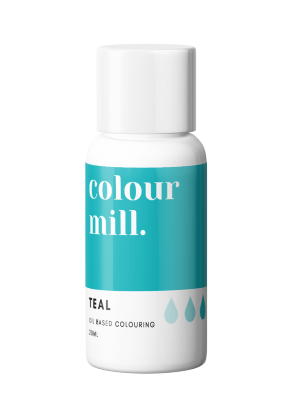 Teal Oil Based Colouring 20ml Colour Mill