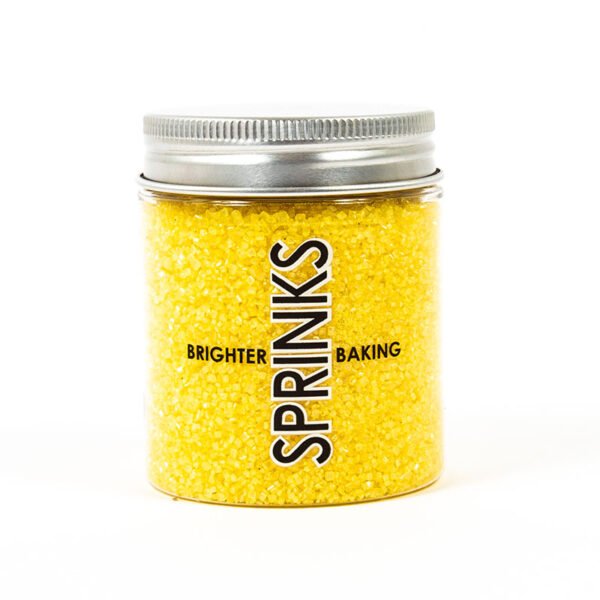 Yellow Sanding Sugar (85g) - By Sprinks