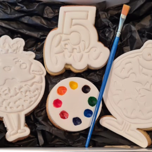 Mr Cookies and Miss Sprinkles With Number Birthday Cookie Kit